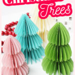 How to Make Paper Christmas Trees - Free SVG Cut Files!