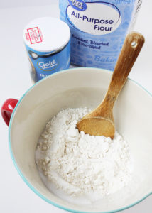 Mix Salt and Flour