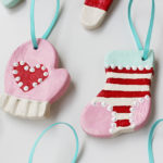 Painted Salt Dough Ornaments