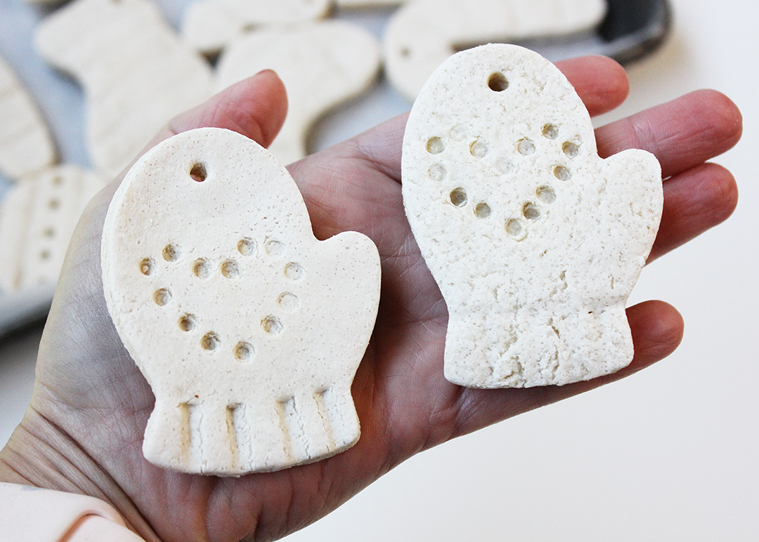 Two Salt Dough Ornaments